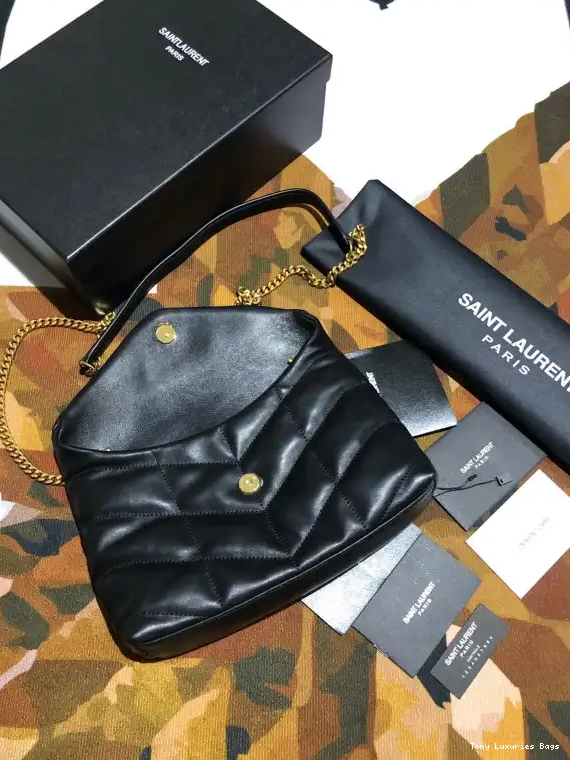 Tony Luxuries CHAIN YSL BAG MINI PUFFER SMALL 0511